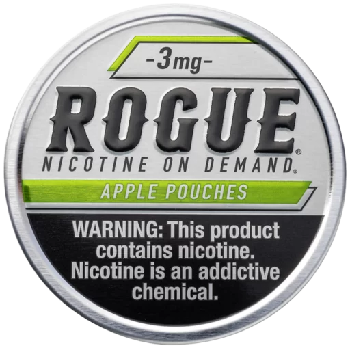 Rogue Nicotine Pouches 3mg - Apple